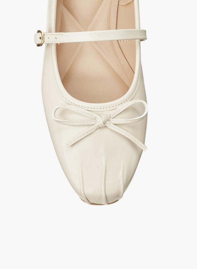 Celeste Women Bow Detail Ballerina Shoes - Image 4